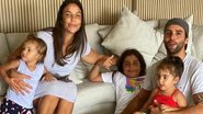 Ivete Sangalo com o marido e os filhos - Instagram/@ivetesangalo