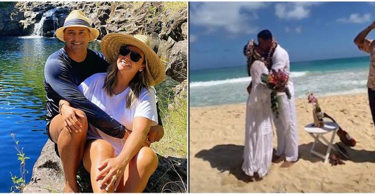 Carla Perez e Xanddy celebraram 19 anos de casados no Havaí - Instagram/@xanddy