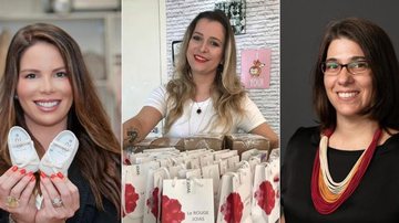 Lory, Larissa e Priscila se dividem entre a maternidade e os negócios - Arquivo Pessoal