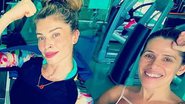 Grazi e Ingrid exibiram boa forma em clique durante o treino - Instagram/ @ingridguimaraesoficial