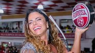 Viviane Araújo caiu no samba em festa da Salgueiro - Instagram/ @araujovivianne