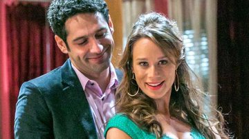 Beto e Tancinha são interpretados por João Baldasserini e Mariana Ximenes - Paulo Belote/TV Globo