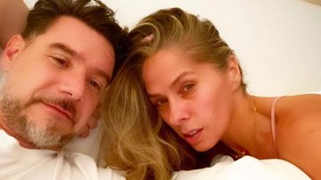 Adriane e seu atual marido, Alexandre Iodice - Reprodução/Instagram