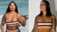 Julia Peixoto conseguiu mudar o corpo naturalmente; ela chegou a cogitar a lipoaspiração HD - Reprodução/Instagram
