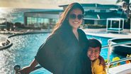 Simone Mendes registra o filho meditando nas redes sociais: ''Dia lindo'' - Instagram/simoneses
