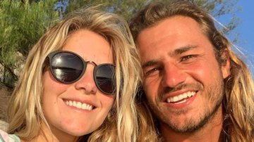 Isabella Santoni parabenizou o namorado, Caio Vaz, nas redes sociais - Instagram/ @isabellasantoni