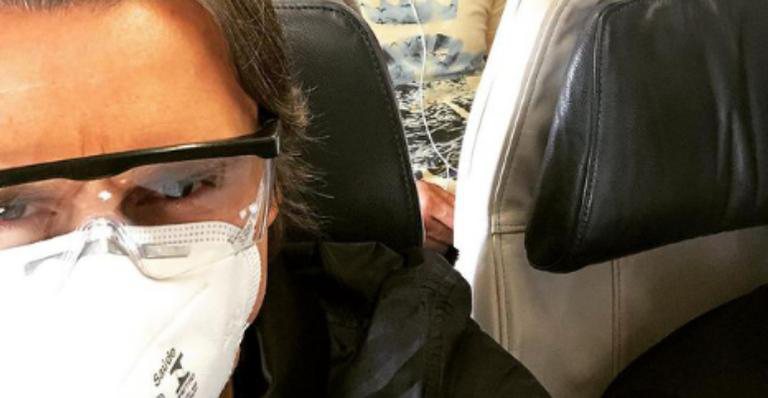 O ator esteve em duas companhias aéreas - Instagram/@murilorosa_oficial