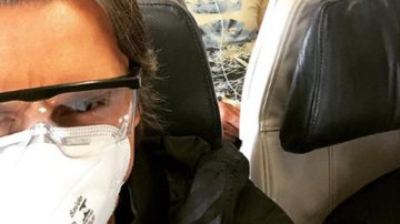 O ator esteve em duas companhias aéreas - Instagram/@murilorosa_oficial