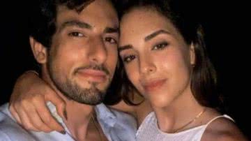 Lara Silva, filha mais velha de Faustão, posa ao lado de namorado no primeiro ano novo do casal - Instagram