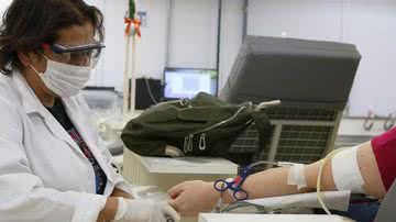 Houve uma queda de cerca de 20% de doações de sangue em 2020 - Rovena Rosa/Agência Brasil