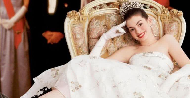 Anne Hathaway protagoniza o filme 'The Princess Diaries' - Divulgação