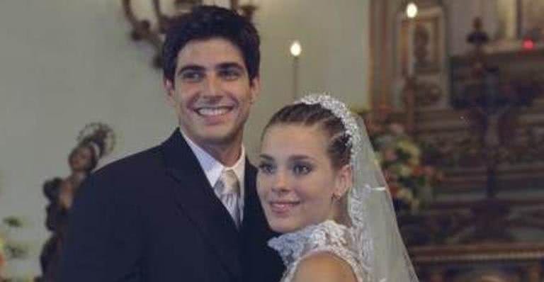 Casamento de Edu e Camila em 'Laços de Família' - TV Globo