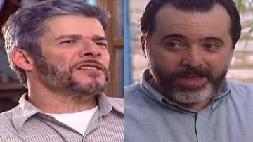 Miguel (Tony Ramos) responde Pedro (José Mayer) à altura, em 'Laços de Família' - Globo