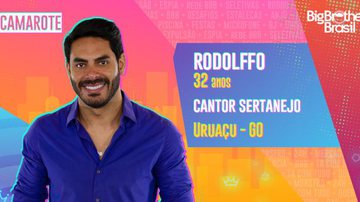 Rodolffo é um dos nomes confirmados no reality - TV Globo
