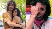 O ator não segurou as lágrimas no confinamento - Instagram/@cleo/TV Globo
