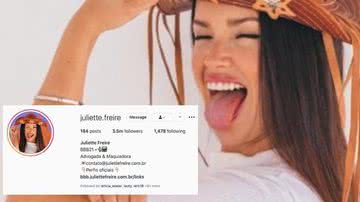 Juliette Freire é a primeira da 'Pipoca'a bater mais de 3 milhões de seguidores no Instagram - Instagram / @juliette.freire
