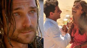 Alberto (Igor Rickli), Cassiano (Henri Castelli) e Ester (Grazi Massafera) terão final feliz em 'Flor do Caribe' - Globo