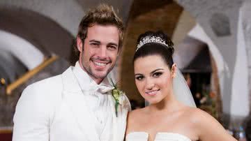 Personagens de William Levy e Maite Perroni se casam no fim da novela - SBT/Televisa