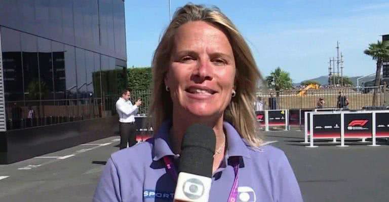 Mariana Becker cobriu a Fórmula 1 por 13 anos - TV Globo