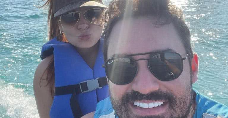 Maiara e Fernando estão curtindo viagem juntos - Instagram/ @maiara