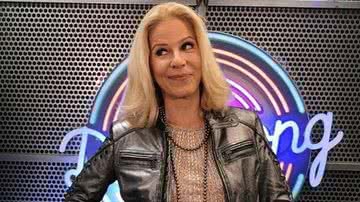 Paula Toller nos bastidores do 'Domingão' - Globo