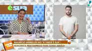 Maurício Meirelles diverte ao pedir emprego para Sonia Abrão ao vivo - Divulgação/Instagram/RedeTV!