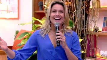 Fernanda Gentil na estreia do novo formato do 'Se Joga' - TV Globo