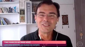 Tino Marcos no 'Mais Você' desta sexta-feira (12) - TV Globo
