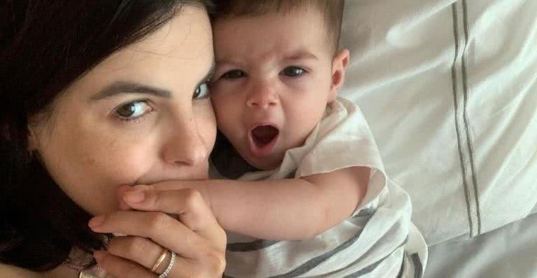 Sthefany é mãe de Enrico, de 4 meses - Instagram/@sthefanybrito
