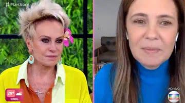 Ana Maria Braga durante o 'Mais Você' desta terça-feira (16) - TV Globo