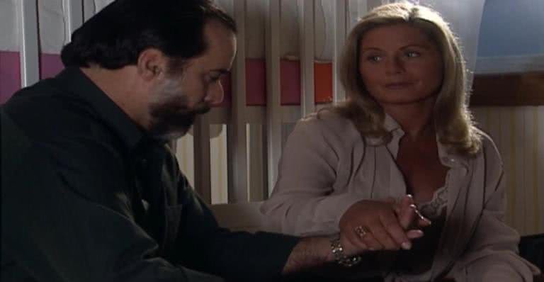 Helena (Vera Fischer) abre o jogo com Miguel (Tony Ramos) - Globo