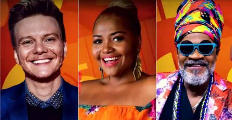 Novo time de jurados do 'The Voice Kids': Teló, Gaby Amarantos, Brown - Divulgação