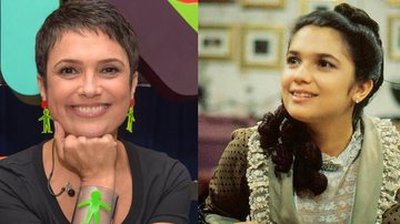 Sandra Annenberg hoje e em 1989, quando estrou na TV como atriz de novelas - Globo/Estevam Avellar