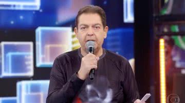 Faustão surpreendeu os telespectadores - TV Globo