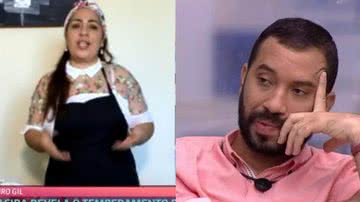 Jacira Santa e Gilberto, do 'BBB21' - Globo
