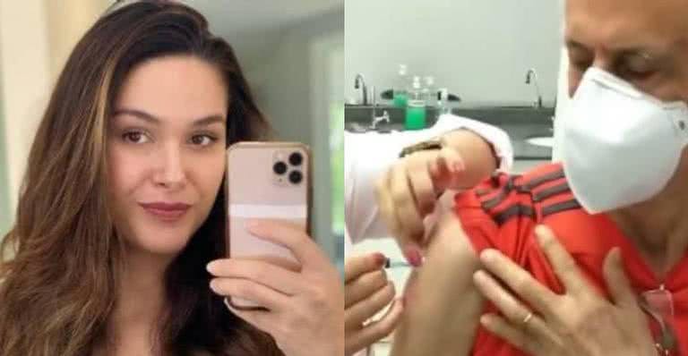 Fernanda Machado emociona web ao relatar vacinação do pai - Divulgação/Instagram