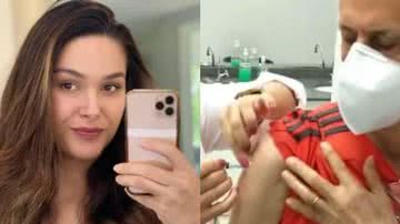 Fernanda Machado emociona web ao relatar vacinação do pai - Divulgação/Instagram
