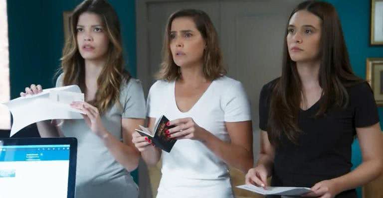 Alexia, Luna e Kyra em 'Salve-se Quem Puder' - Globo