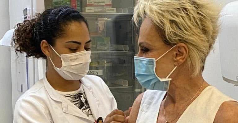 Ana Maria Braga entra no time dos famosos vacinados contra a Covid-19 - Instagram/@anamaria16