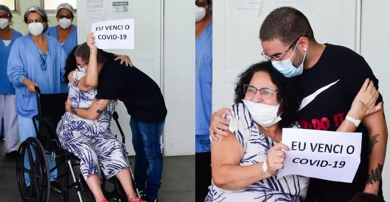 Mãe de Yudi Tamashiro recebe alta hospitalar após internação por Covid-19 - Leo Franco / Agnews