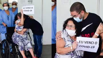 Mãe de Yudi Tamashiro recebe alta hospitalar após internação por Covid-19 - Leo Franco / Agnews