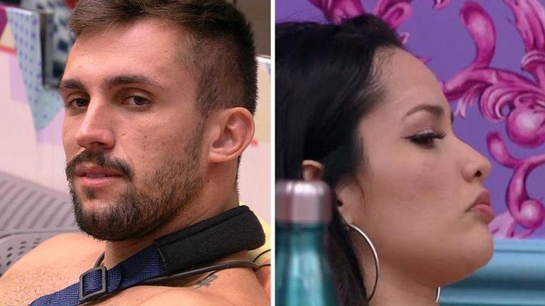 No 'BBB21', Juliette e Arthur protagonizam bate-boca - Divulgação/TV Globo