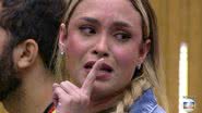 Sarah não gostou nada da justificativa de Rodolfo ao votar nela - TV Globo