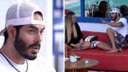 'BBB21': Em dia de paredão, Sarah e Rodolffo tem conversa sincera sobre briga - Divulgação/TV Globo