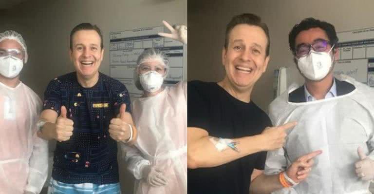 Curado da Covid-19, Celso Zucatelli recebe alta hospitalar - Instagram/@zucatelli
