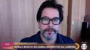 Murilo Benício durante o programa 'Encontro' desta quinta (1º) - Globo