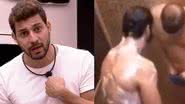 Caio e Rodolffo tomam banho juntos no 'BBB21' - Reprodução/Globo
