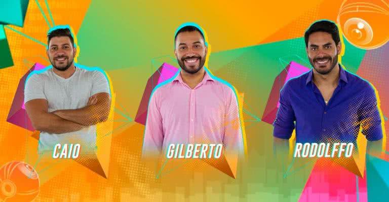 Caio, Gil ou Rodolffo deixará o 'BBB21' na terça-feira (6) - Globo