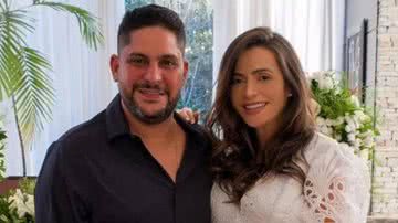 Jorge Alves e Rachel Boscati se casaram em GO - Arquivo Pessoal