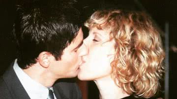 Jornalista recordou momento beijando o ex-marido, Reynaldo Gianecchini - Instagram/@gabi_mariliagabriela